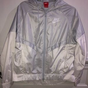 Grey Nike Windbreaker 